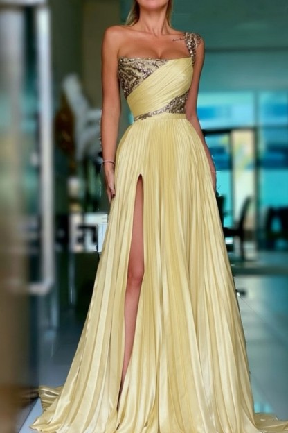 Golden Ballkleider Lang Glitzer Abendkleider Abendmoden Günstig