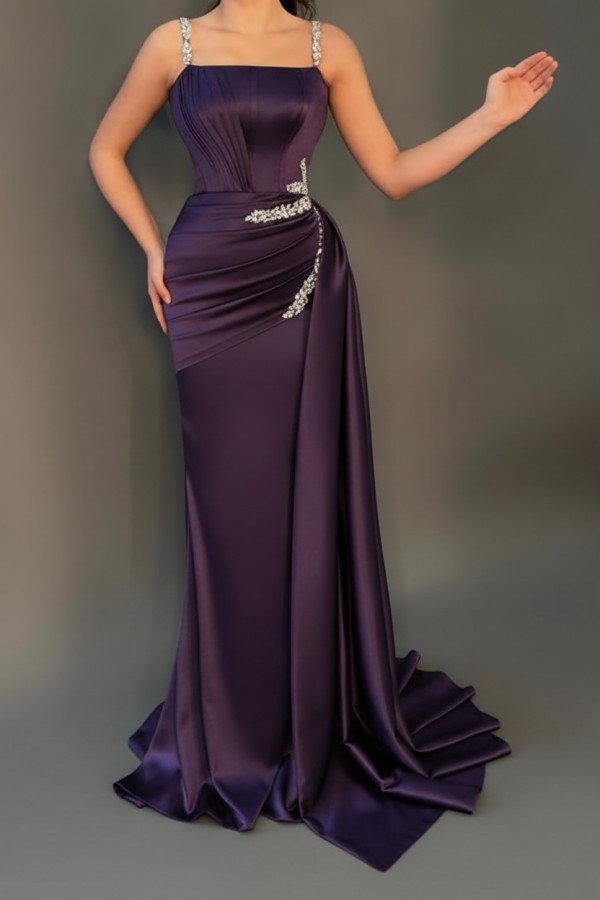 Sage Abendkleider Günstig | Abiballkleider Lang Glitzer