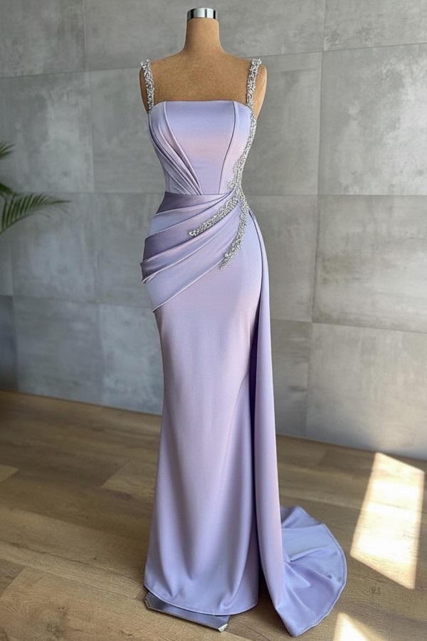 Champagne Abendkleider Lang Glitzer | Abendmoden Online