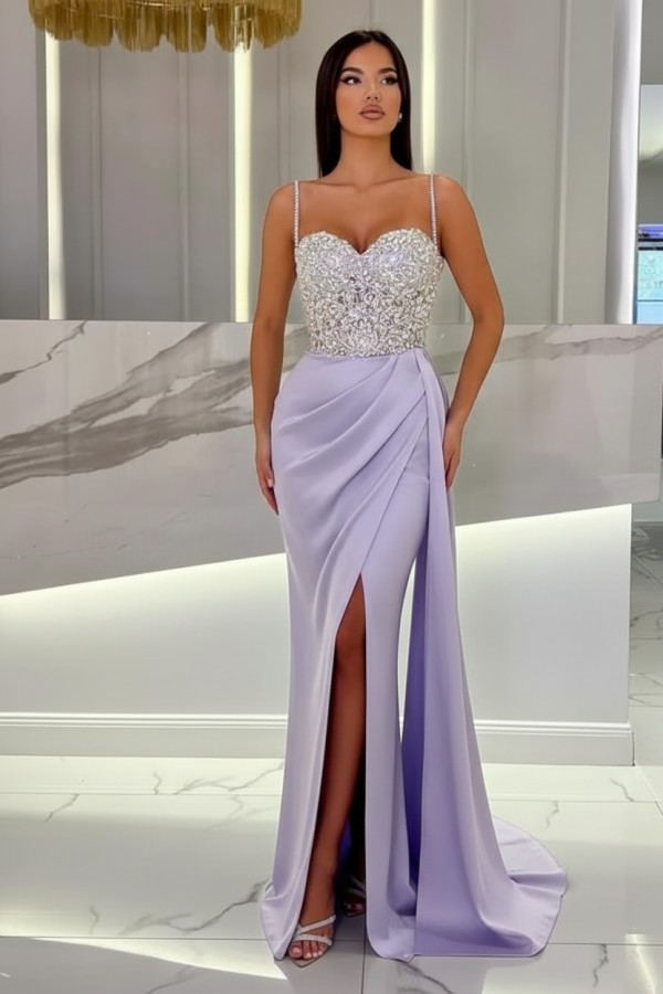 Schöne Abendkleider Mit Glitzer | Blaue Abiballkleider Lang Günstig