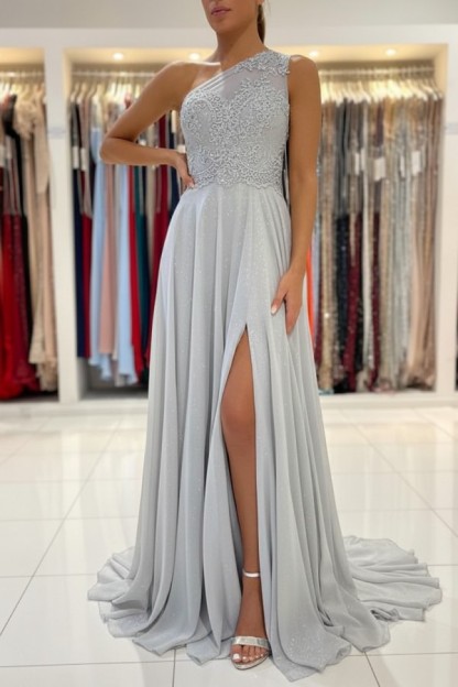 Schlichtes Abendkleid Mit Spitze | Abiballkleider Lang Günstig