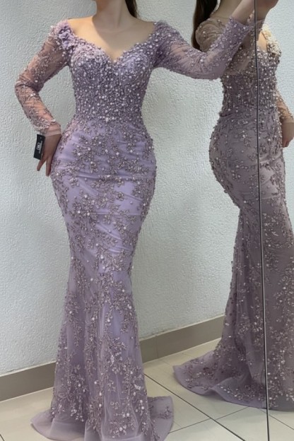 Schöne Abendkleider Lang Gold | Spitze Abiballkleider mit Glitzer