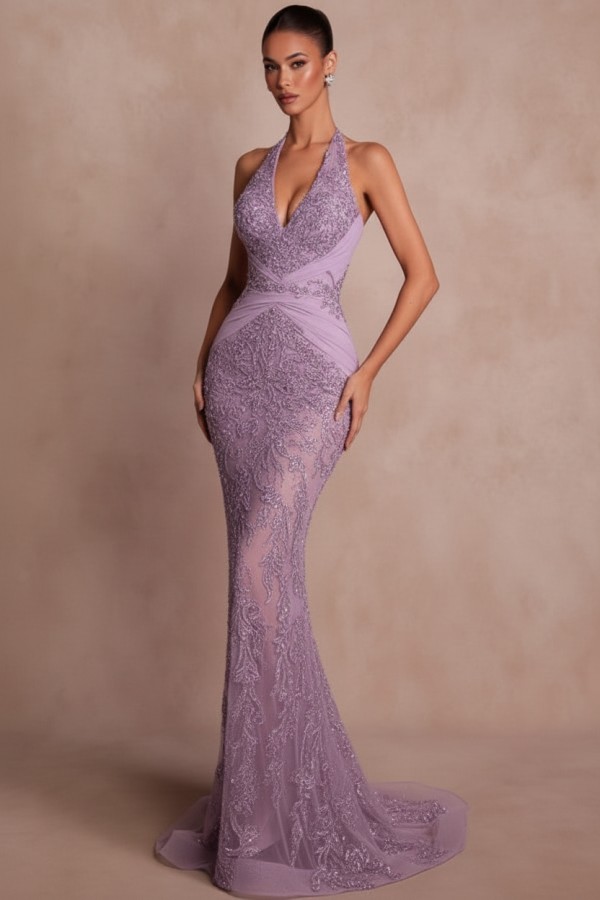 Dunkel Grün Abendkleider Lang Glitzer Ballkleider Spitze Online