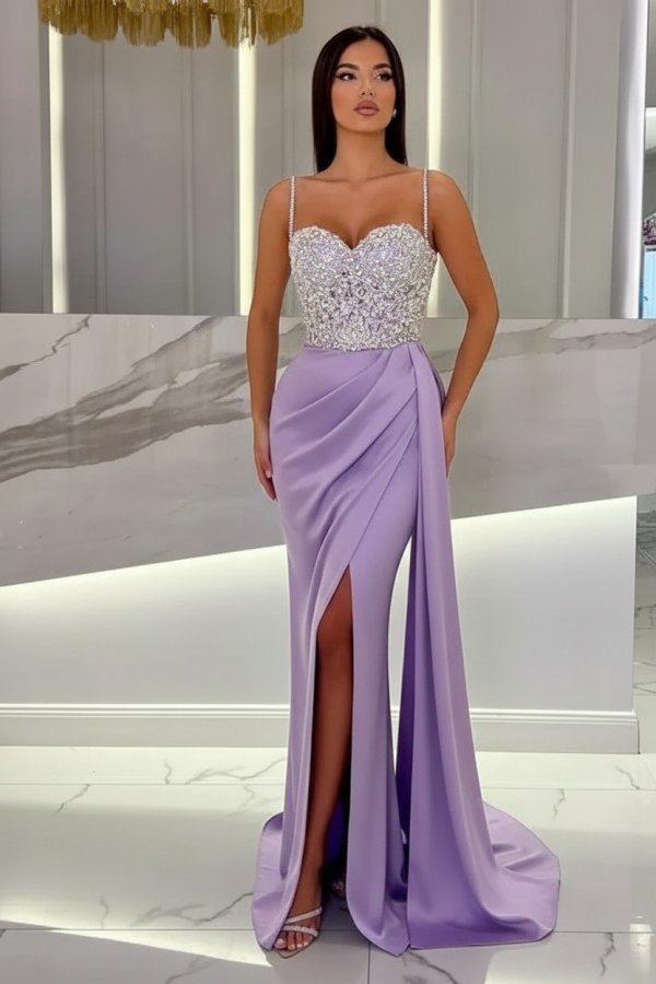 Schöne Abendkleider Mit Glitzer | Blaue Abiballkleider Lang Günstig