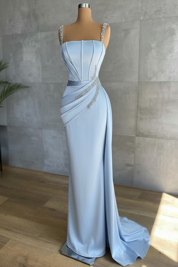 Champagne Abendkleider Lang Glitzer | Abendmoden Online