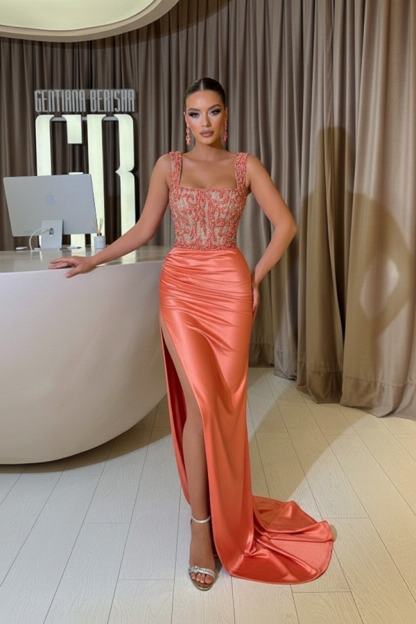 Designer Abendkleider König Blau | Abiballkleider Lang Glitzer