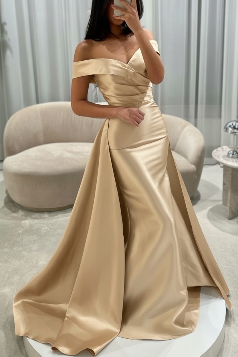 Schlichte Abendkleider Lang Günstig Ballkleider Abendmoden Seladongrün