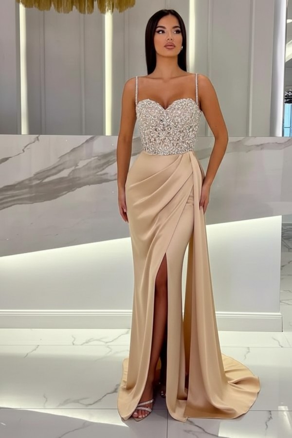 Schöne Abendkleider Mit Glitzer | Blaue Abiballkleider Lang Günstig