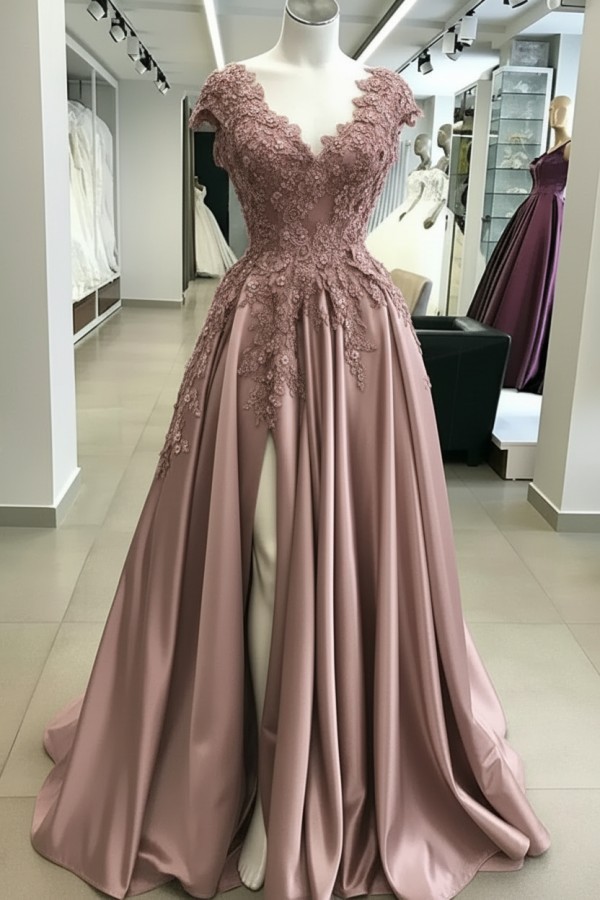 Designer Abendkleider Blau | Abiballkleider Lang Günstig Online