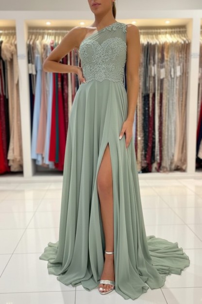 Schlichtes Abendkleid Mit Spitze | Abiballkleider Lang Günstig