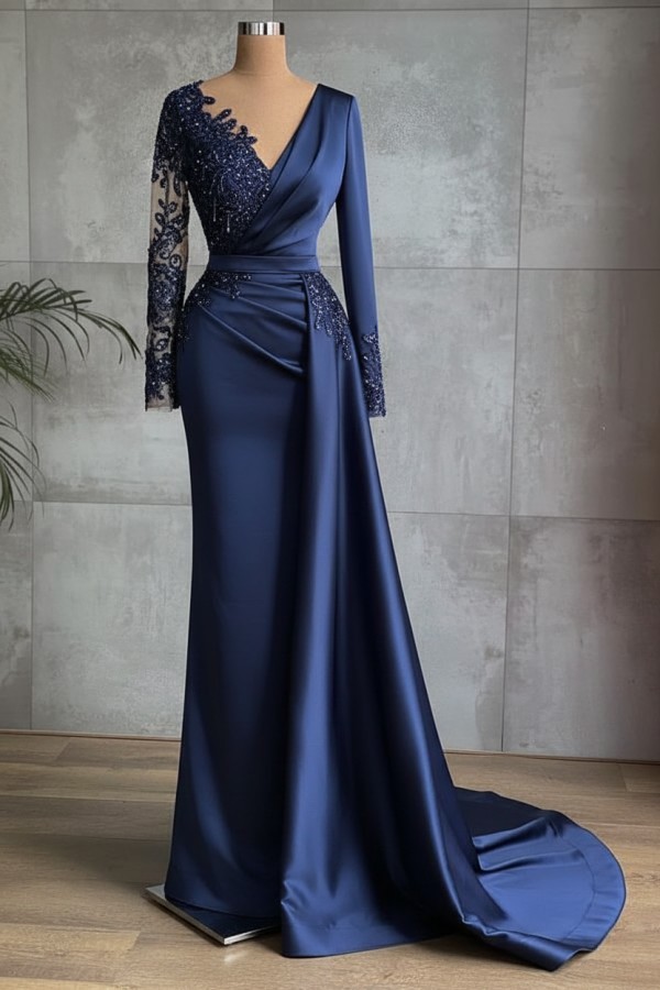 Rote Abiballkleider Lang Günstig | Abendkleider mit Ärmel