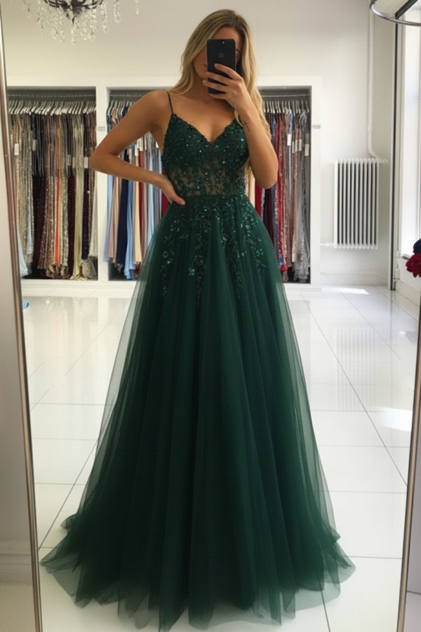 Luxus Abendkleider Blau | Abiballkleider Lang Glitzer