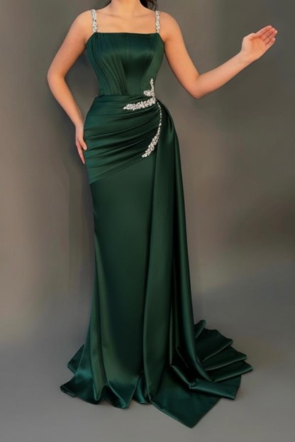 Sage Abendkleider Günstig | Abiballkleider Lang Glitzer