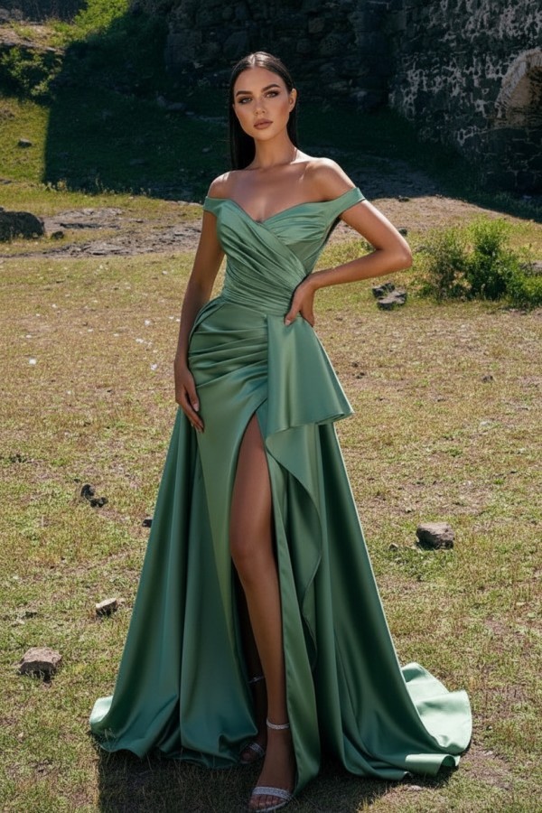 Schlichte Abendkleider Lang Rot | Abiballkleider Gunstig | Babyonlinedress.de