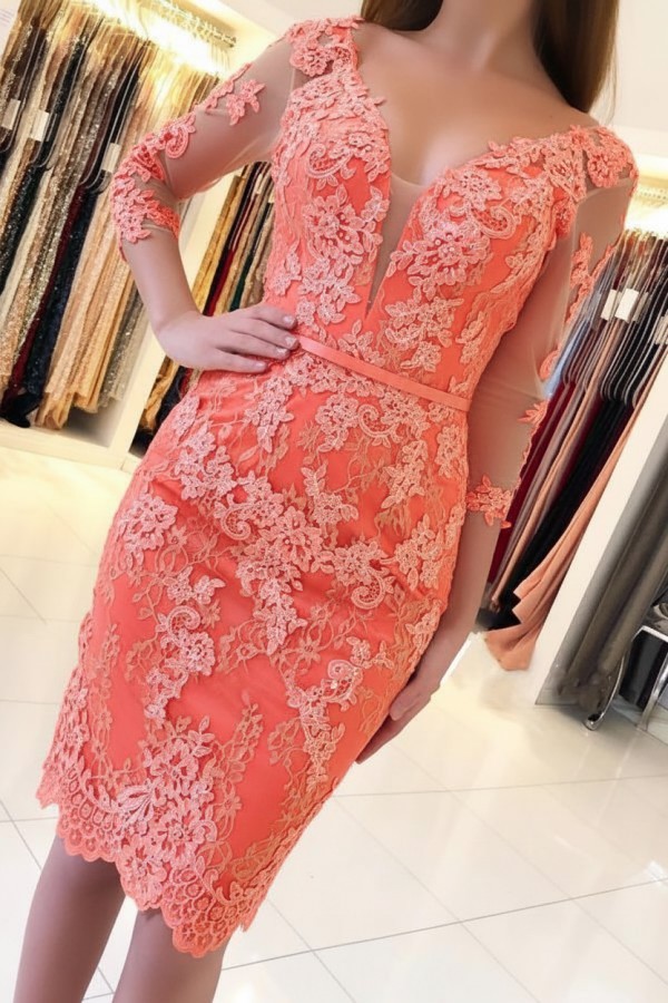 Mint Cocktailkleider Kurz Günstig | Abendkleider Mit Ärmel