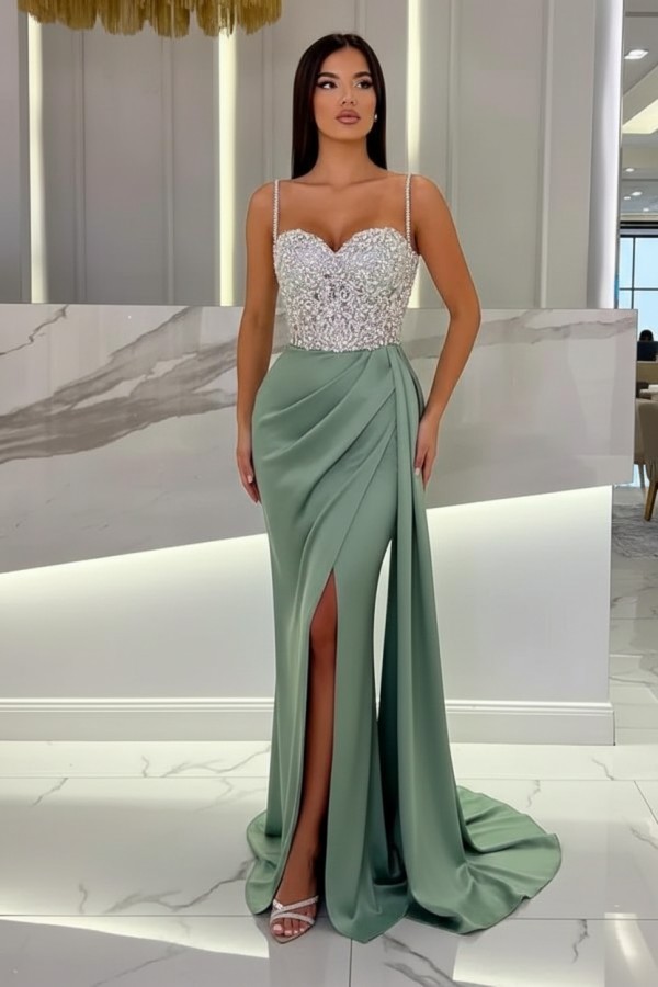 Schöne Abendkleider Mit Glitzer | Blaue Abiballkleider Lang Günstig