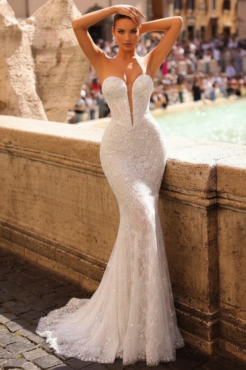 Dusty Grüne Abendkleider Lang Spitze | Abiballkleider mit Glitzer