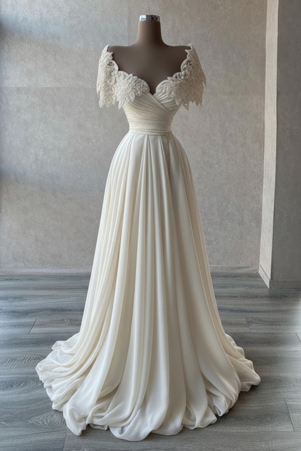 Elegante Abendkleider Lang | Abiballkleider mit Glitzer