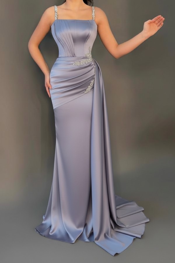 Sage Abendkleider Günstig | Abiballkleider Lang Glitzer