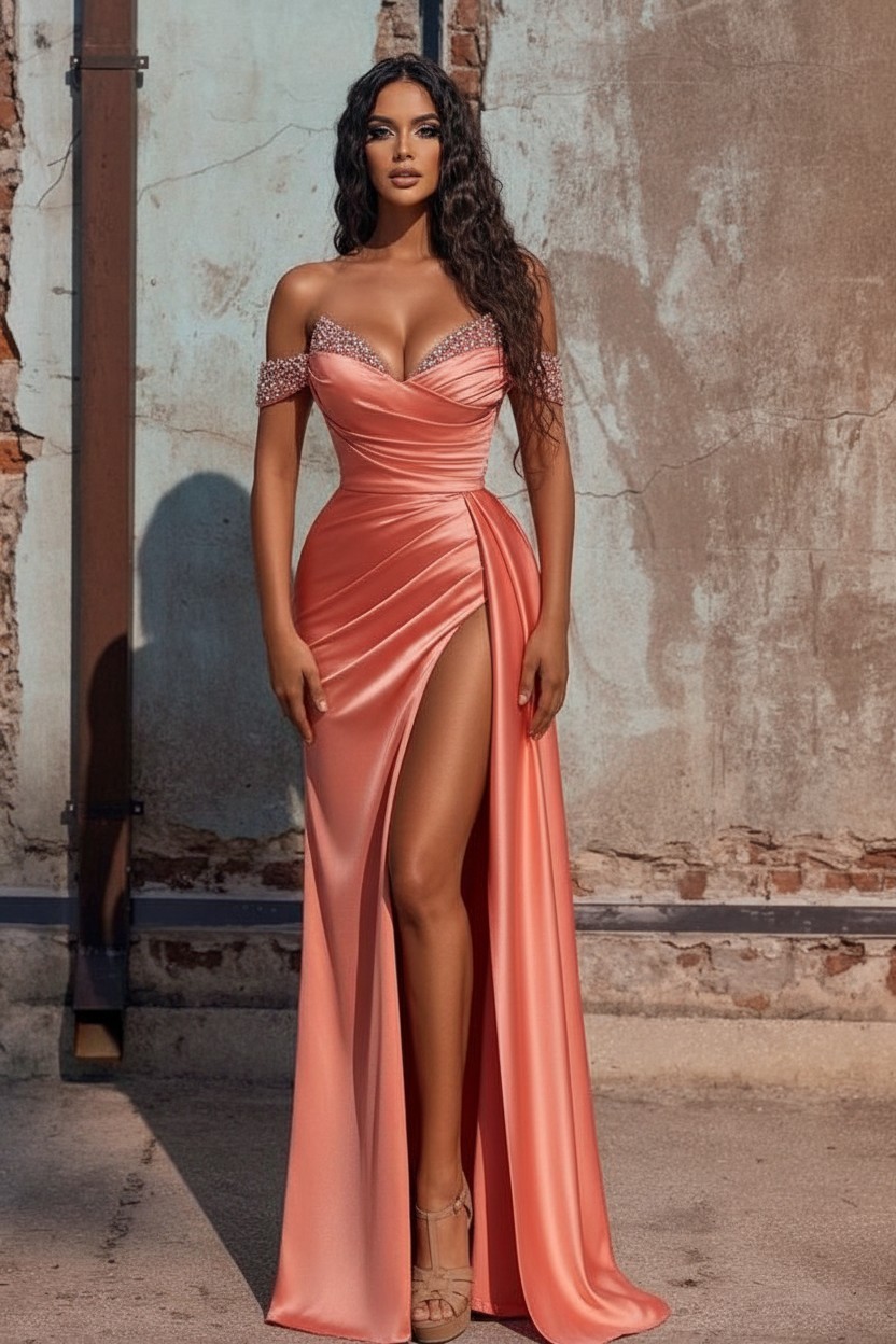 Sexy Abendkleider Lang Blau | Schöne Abiballkleider