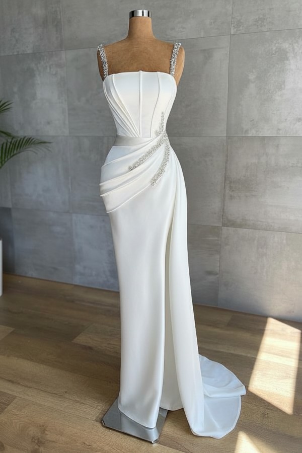 Champagne Abendkleider Lang Glitzer | Abendmoden Online