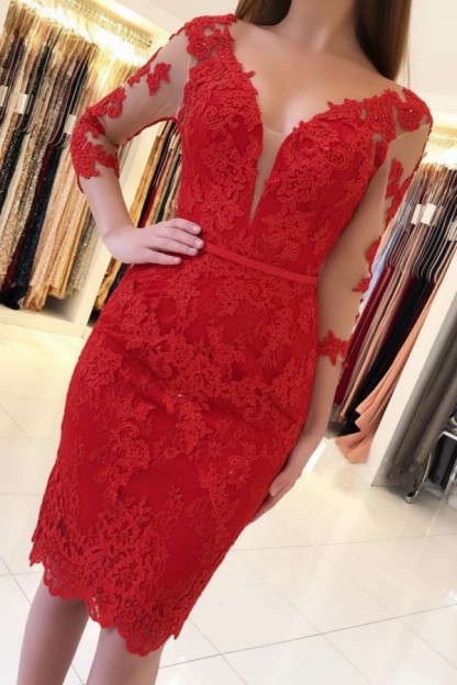 Mint Cocktailkleider Kurz Günstig | Abendkleider Mit Ärmel