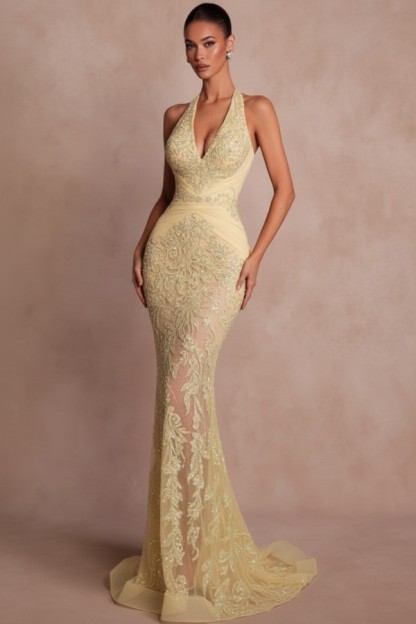 Dunkel Grün Abendkleider Lang Glitzer Ballkleider Spitze Online