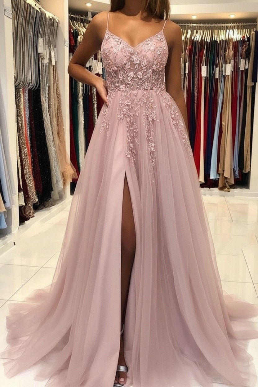 Blaues Abendkleider Lang Günstig | Abiballkleider Online Kaufen