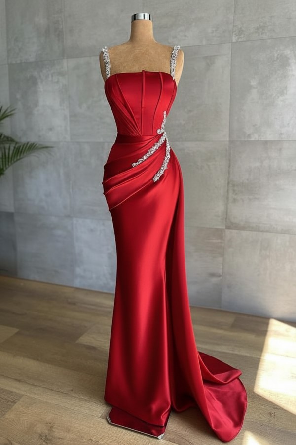 Champagne Abendkleider Lang Glitzer | Abendmoden Online