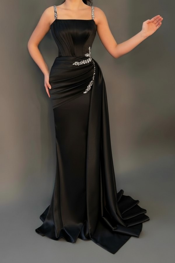 Sage Abendkleider Günstig | Abiballkleider Lang Glitzer