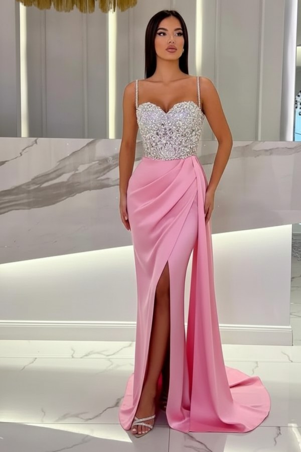 Schöne Abendkleider Mit Glitzer | Blaue Abiballkleider Lang Günstig