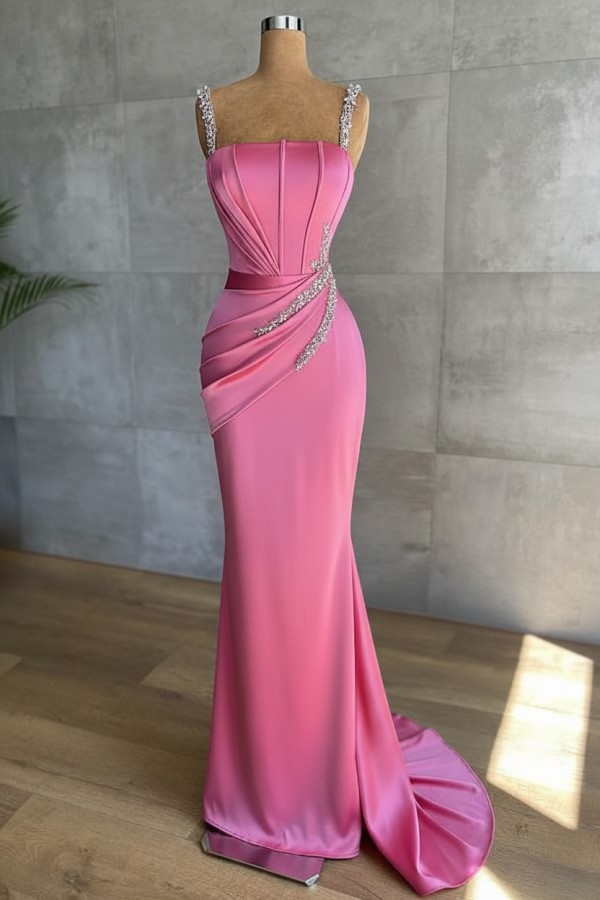 Champagne Abendkleider Lang Glitzer | Abendmoden Online