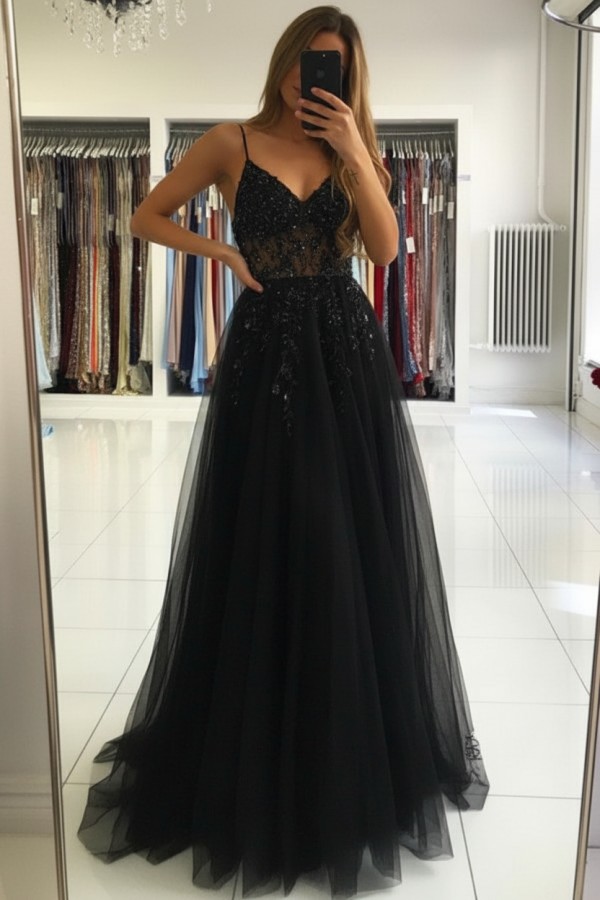 Luxus Abendkleider Blau | Abiballkleider Lang Glitzer