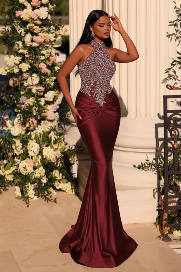 Wunderschöne Abendkleider Lang Glitzer | Grüne Abiballkleider Günstig