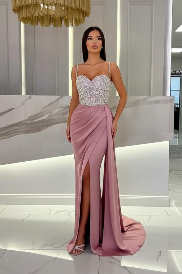 Schöne Abendkleider Mit Glitzer | Blaue Abiballkleider Lang Günstig