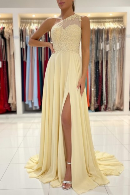 Schlichtes Abendkleid Mit Spitze | Abiballkleider Lang Günstig