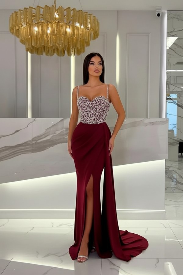 Schöne Abendkleider Mit Glitzer | Blaue Abiballkleider Lang Günstig