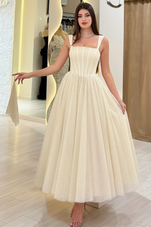 Champagner Cocktailkleider Partykleider Glitzer Kurz Ballkleid Abendkleid