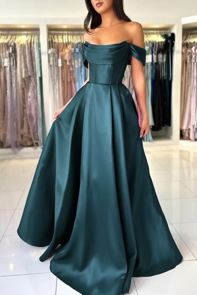 Simple Evening Dresses Long Cheap | Prom Dresses King Blue
