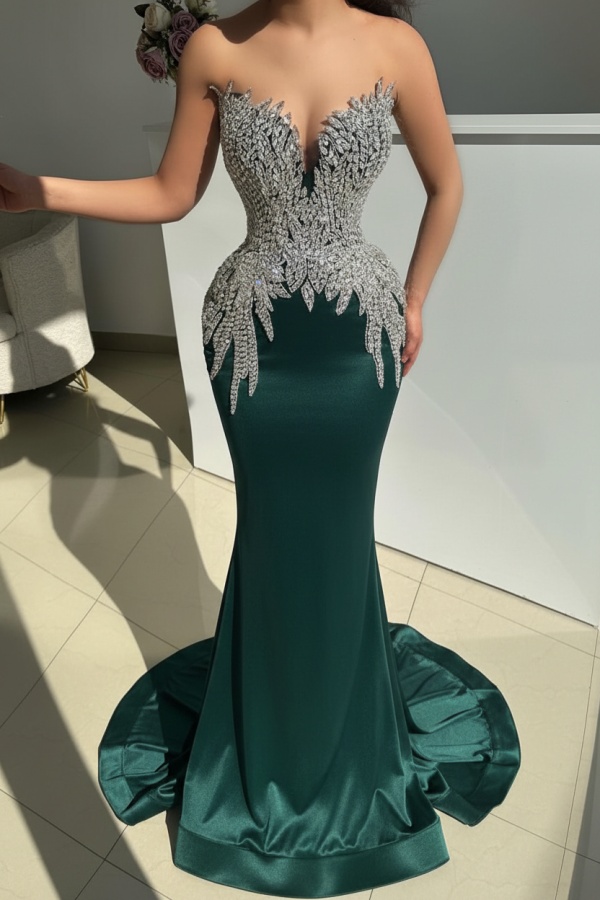 Gothic Abendkleider Lang Schwarz Ballkleider Abiballkleider Glitzer