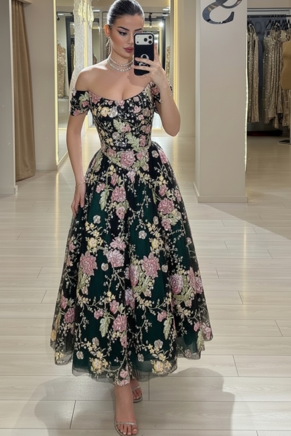 Designer Cocktailkleider Partykleider Kurz Ballkleid Mit Glitzer