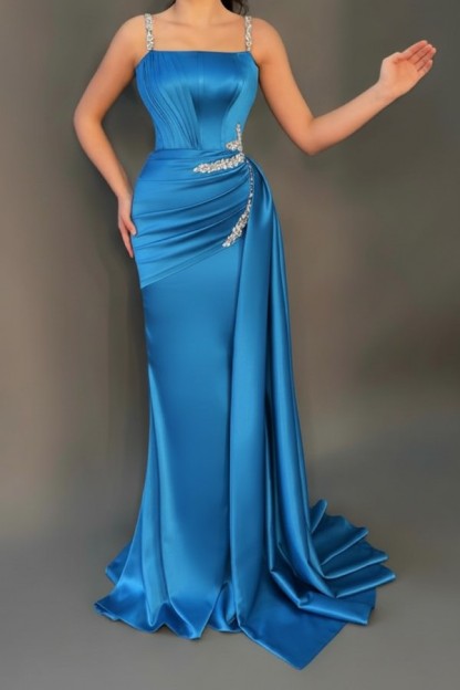 Sage Abendkleider Günstig | Abiballkleider Lang Glitzer