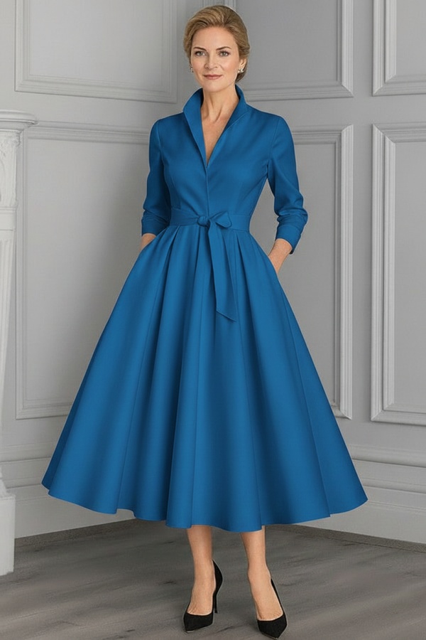 Festliche Hochzeitspartykleider Weiß Brautmutterkleider Kurz Mit Ärmel