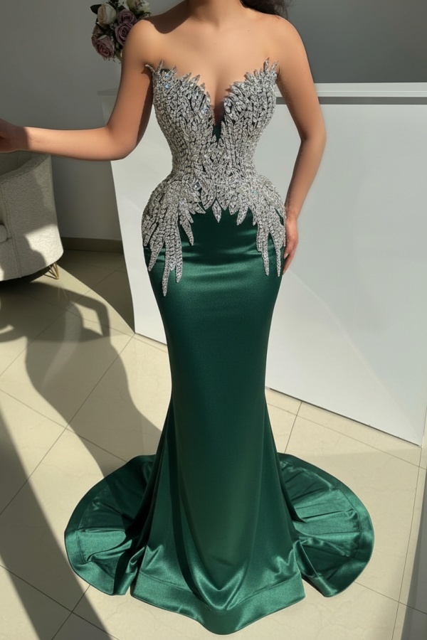 Gothic Abendkleider Lang Schwarz Ballkleider Abiballkleider Glitzer