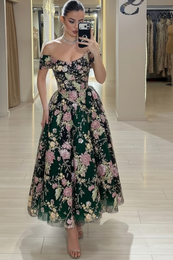 Designer Cocktailkleider Partykleider Kurz Ballkleid Mit Glitzer