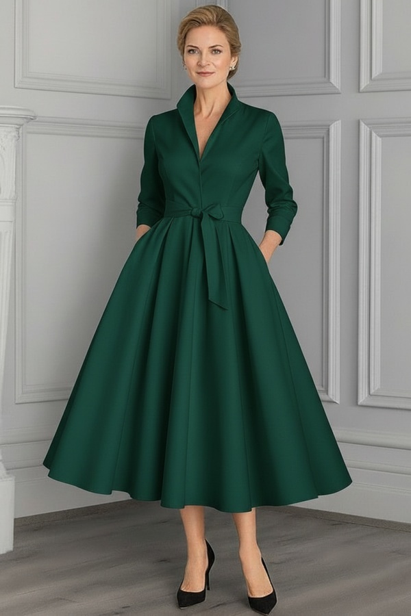 Festliche Hochzeitspartykleider Weiß Brautmutterkleider Kurz Mit Ärmel