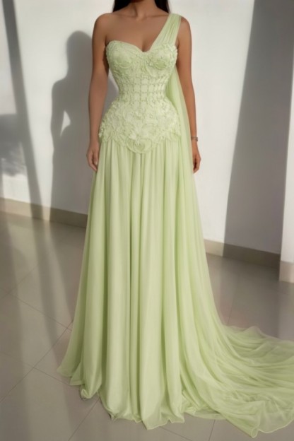 Schöne Abendkleider Lang Rosa Ballkleider mit Spitze