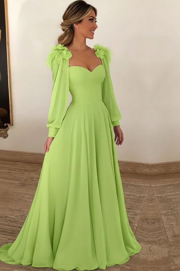 Elegante Abendkleider Lang Günstig | Abiballkleider Blau Online