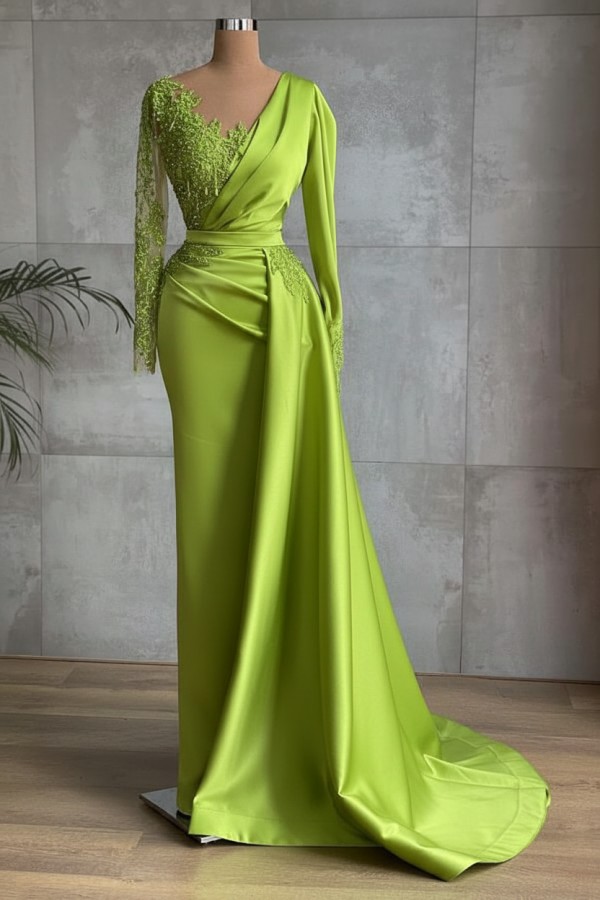 Rote Abiballkleider Lang Günstig | Abendkleider mit Ärmel