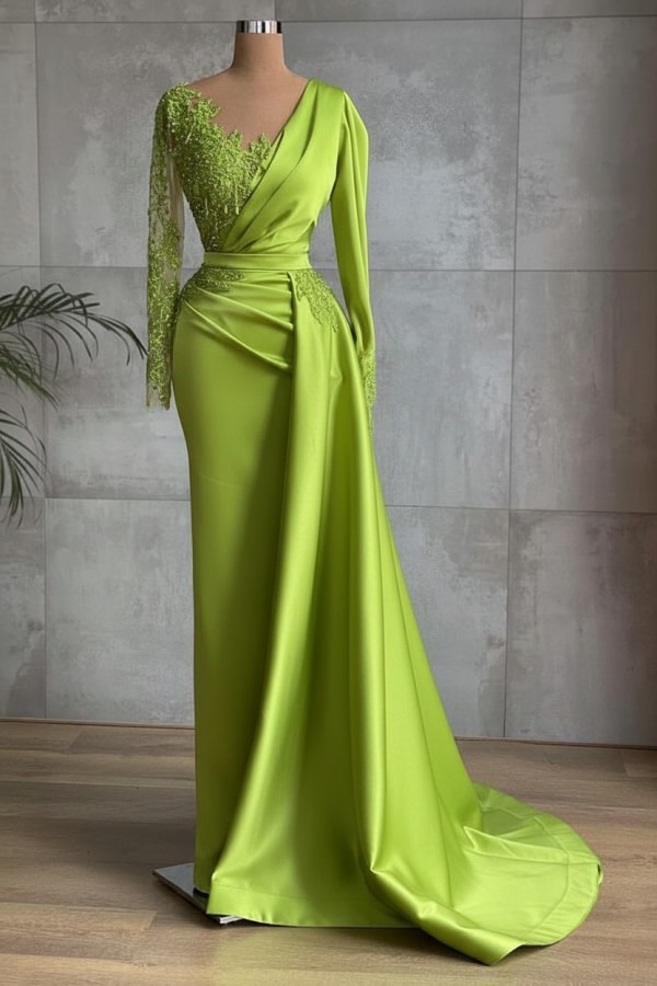 Rote Abiballkleider Lang Günstig | Abendkleider mit Ärmel